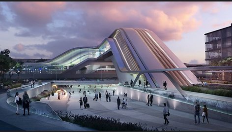 „Zaha Hadid Architects“ pasiūlymas