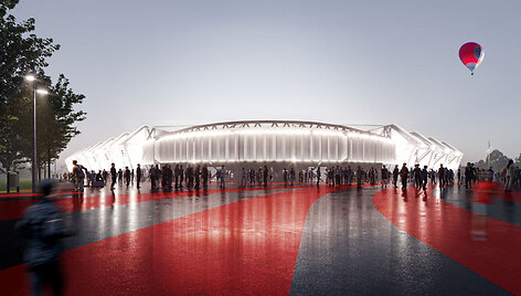 Atnaujintos Nacionalinio stadiono vizualizacijos