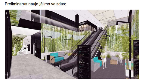 Planuojama rekonstruoti prekybos centrą &bdquo;Ozas&ldquo;
