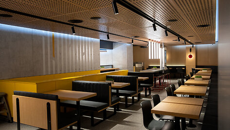 Atnaujintas &bdquo;McDonald&rsquo;s&ldquo; restoranas Gedimino pr. 