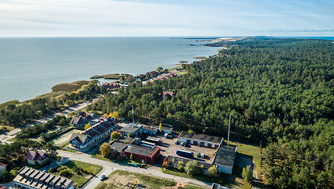 Teritorija, kur iškils projektas „Marių vėtrungės“