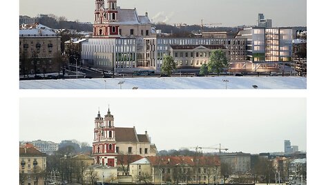 Projektas prie &Scaron;v. apa&scaron;talų Pilypo ir Jokūbo bažnyčios