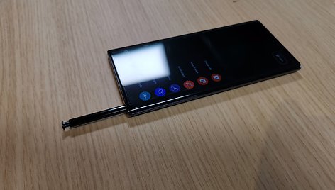 „Samsung Galaxy Note 10+“ išmaniojo telefono pristatymas