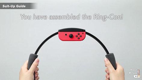 „Nintendo Ring Fit Adventure“