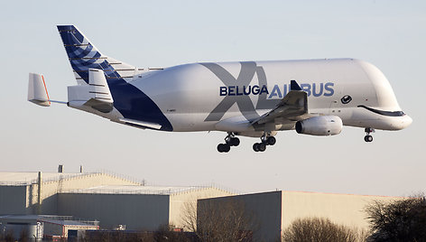 Didžiausio tūrio krovinius galintis gabenti „Airbus BelugaXL“