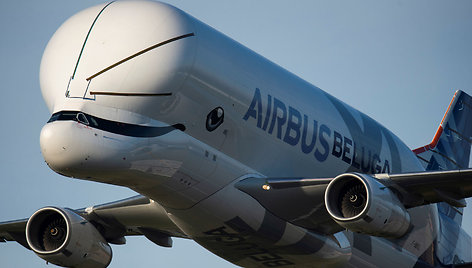 Didžiausio tūrio krovinius galintis gabenti „Airbus BelugaXL“