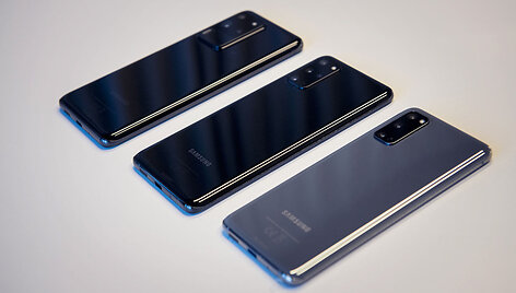 Pristatyta naujausių &bdquo;Samsung Galaxy S20&ldquo; telefonų serija 