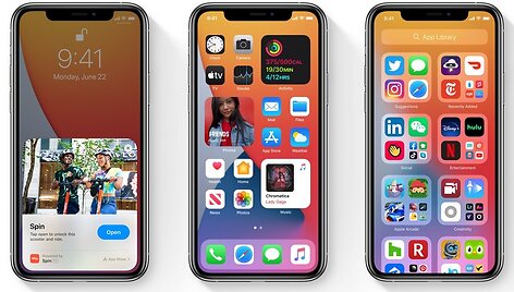 &bdquo;iOS 14&ldquo; vaizdas