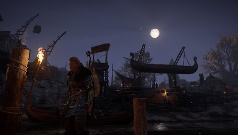&bdquo;Valhalla&ldquo; pasaulio atmosfera prilygsta &bdquo;Witcher 3&ldquo; &ndash; kartais tiesiog stabteli ir grožiesi akimirka.