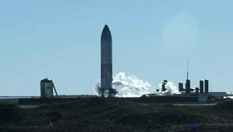&bdquo;SpaceX&ldquo; prototipinės raketors &bdquo;Starship SN8&ldquo; bandomasis skrydis