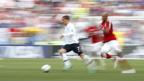 Blankios Prancūzijos ir Danijos rungtynės baigėsi 0:0.