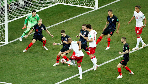 Aštuntfinalio mačas: Kroatija – Danija.
