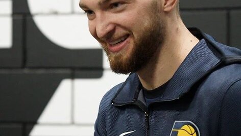 Domantas Sabonis sugrįžo žaisti rungtynių į Portlandą, kuriame gimė 1996 metų gegužę.