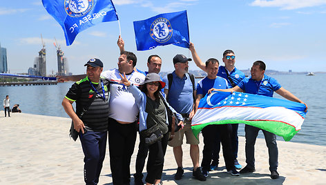 Baku miestas ruošiasi Europos lygos finalui, kuriame susitinka Londono „Arsenal“ ir „Chelsea“.