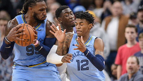 &bdquo;Memphis Grizzlies&ldquo; komanda namie palaužė &bdquo;Brooklyn Nets&ldquo;.
