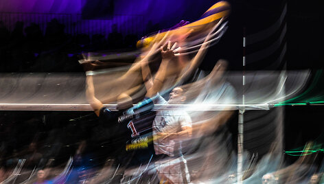 &bdquo;Saaremaa VK&ldquo; ir &bdquo;Power Volley Milano&ldquo; rungtynės Estijoje.