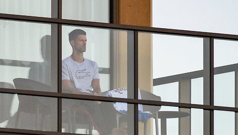 Prie&scaron; &bdquo;Australia Open&ldquo; turnyrą žaidėjai pateko į karantiną Melburne.