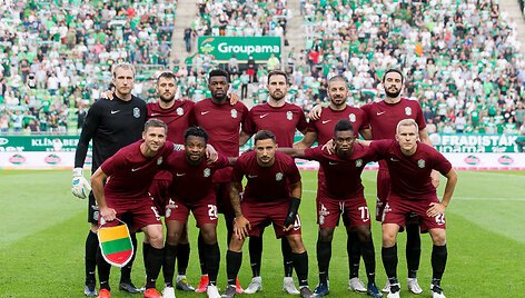 Vilniaus &bdquo;Žalgiris&ldquo; Budape&scaron;te.