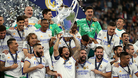 Madrido &bdquo;Real&ldquo; triumfavo Čempionų lygoje.