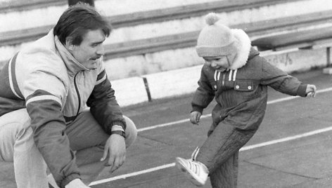 Vilniaus „Žalgiris“ senais laikais. Arvydas Janonis