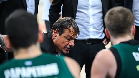 „Panathinaikos“ treneris Erginas Atamanas