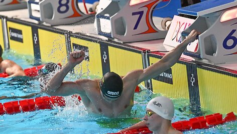 Europos jaunimo plaukimo čempionatas Lazdynų baseine.
