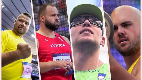 Danielis Stahlis, Lukas Weisshaidingeris, Kristjanas Čejas ir Matthew Denny irgi turi didelių siekių disko metimų finale.