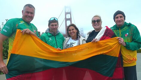 Aidas Ardzijauskas buvo palydėtas San Francisko lietuvių.