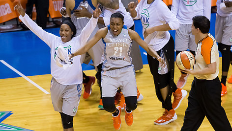 WNBA čempionėmis tapo „Minnesota Lynx“ krepšininkės.