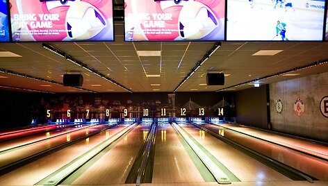 Sporto baro atidarymo akimirka