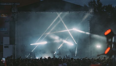 Aludarių festivalio akimirka