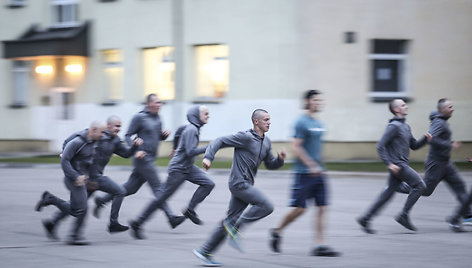 Nuolatinės privalomosios pradinės karo tarnybos karių priesaikos ceremonija Dragūnų batalione