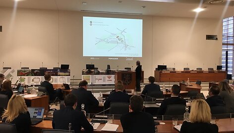 Savivaldybėje &ndash; daugiafunkcinio komplekso ant &Scaron;e&scaron;kinės kalvų vizualizacijos pristatymas