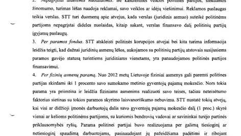 Seimo NSGK tyrimo i&scaron;vada ir priedai