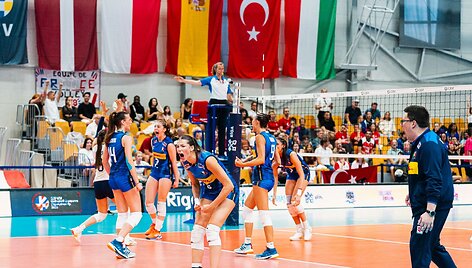 Italijos tinklininkių triumfas