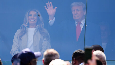 Donaldas ir Melania Trumpai
