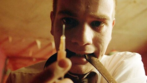 Kadras i&scaron; filmo &bdquo;Trainspotting&ldquo;