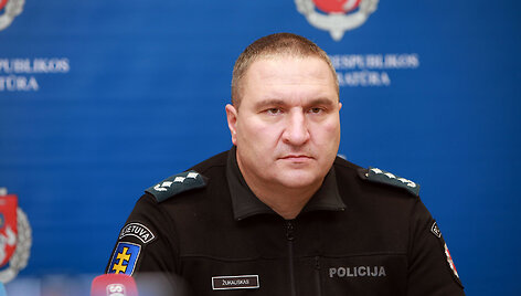 Kauno apskrities VPK vir&scaron;ininkas Darius Žukauskas