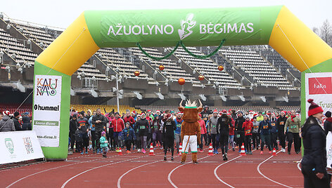 Naujametinis Ąžuolyno bėgimas 2017