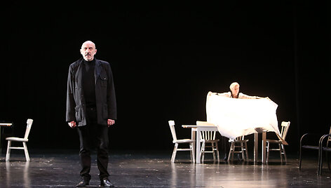 Spektaklis &bdquo;Mūsų miestelis&ldquo;