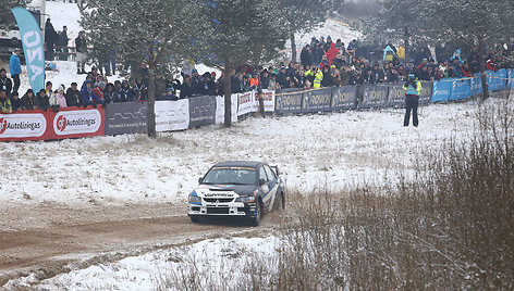 „Winter Rally 2018“ ketvirtas greičio ruožas