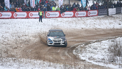 „Winter Rally 2018“ ketvirtas greičio ruožas