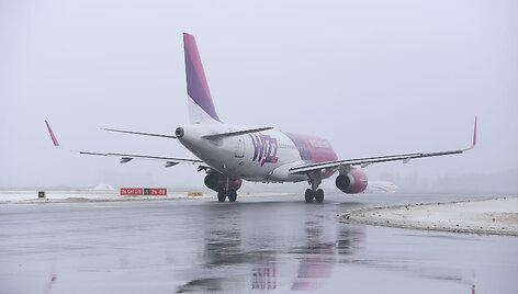 Wizz Air lėktuvas