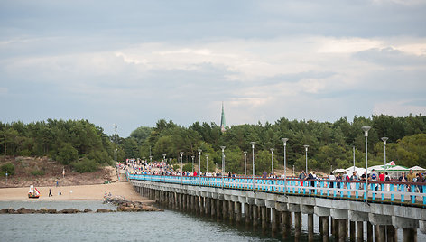 Atsigavusi Palanga po trečiadienio liūties