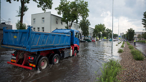 Patvinusi Verkių gatvė Vilniuje