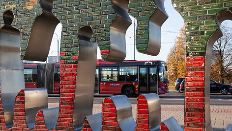 Naujieji Vilniaus vie&scaron;ojo transporto autobusai
