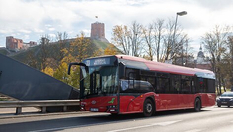 Naujieji Vilniaus vie&scaron;ojo transporto autobusai