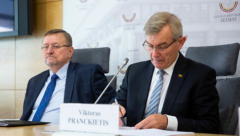 Juozas Bernatonis, Viktoras Pranckietis