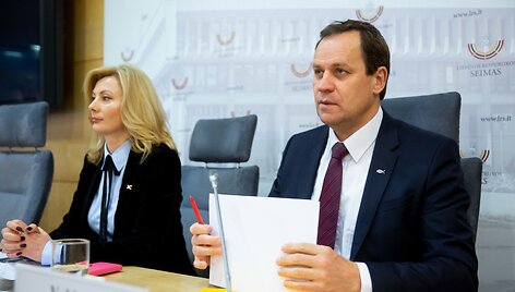 Rita Tama&scaron;unienė ir Valdemaras Toma&scaron;evskis