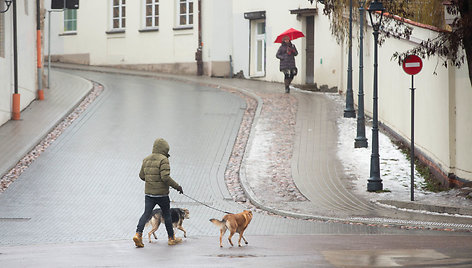 Į Vilnių grįžta lietingi orai